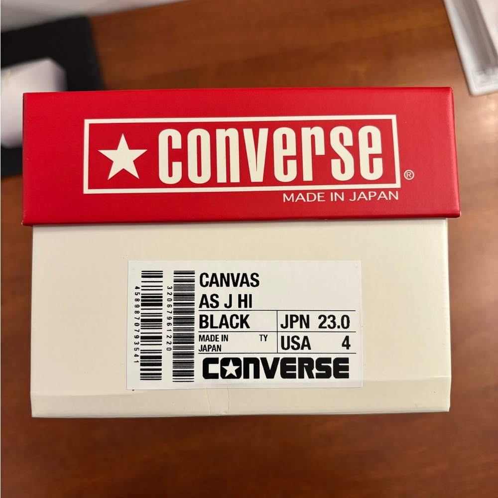 Converse Made In Japan all star hi top M4/W6 - Picture 3 of 9